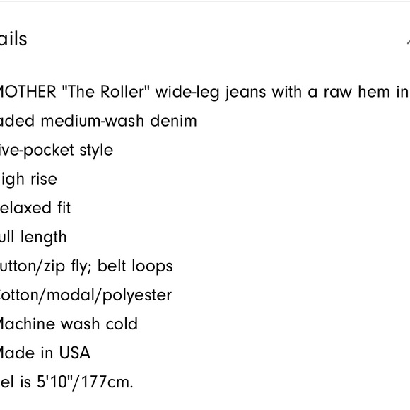 Mother wide leg jeans - Picture 6 of 11